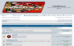 gonedragracing.com forums and message board